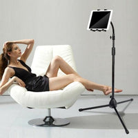 Universal Tripod Floor Stand Adjustable Gooseneck Holder 4-12.9 inch Tablet iPad iPhone Home & Garden Kings Warehouse 