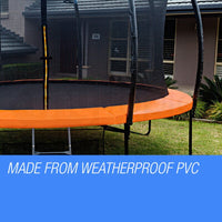 UP-SHOT 16ft Replacement Trampoline Pad - Springs Safety Outdoor Round Cover Kings Warehouse 