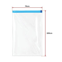 Vacuum Bags Clothes Sealed Clothing Bag Travel Compact Storage Space Saver x12 Kings Warehouse 