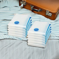 Vacuum Bags Clothes Sealed Clothing Bag Travel Compact Storage Space Saver x20 Home & Garden Kings Warehouse 