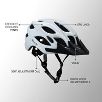 VALK Mountain Bike Helmet Medium 56-58cm Bicycle MTB Cycling Safety Accessories Kings Warehouse 