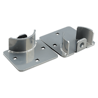 Van Door Lock With Brackets - Heavy Duty Security Vehicle Hasp Padlock Tools Kings Warehouse 