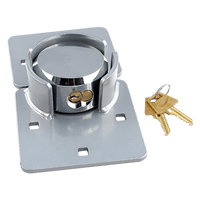 Van Door Lock With Brackets - Heavy Duty Security Vehicle Hasp Padlock Tools Kings Warehouse 