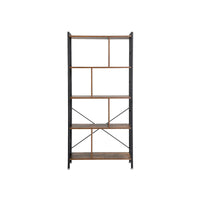 VASAGLE 4 Tier Bookshelf with Compartments Kings Warehouse 