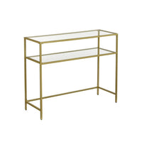VASAGLE Console Tempered Glass Table Kings Warehouse 