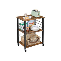 VASAGLE Kitchen Baker's Rack on Wheels Kings Warehouse 