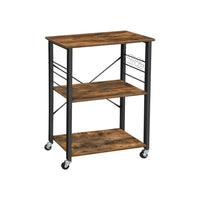 VASAGLE Kitchen Baker's Rack on Wheels Kings Warehouse 