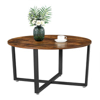 VASAGLE Round Coffee Table Kings Warehouse 