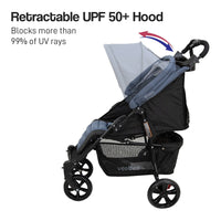 Veebee Nav 4 Stroller Lightweight Pram For Newborns To Toddlers - Glacie Kings Warehouse 