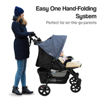 Veebee Nav 4 Stroller Lightweight Pram For Newborns To Toddlers - Glacie Kings Warehouse 