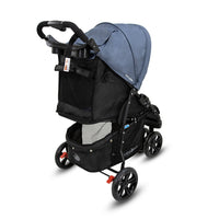 Veebee Navigator Stroller 3-wheel Pram For Newborns To Toddlers - Glacier Kings Warehouse 