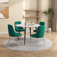 Velvet Elegance Dining Set Furniture Kings Warehouse 