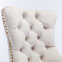 Velvet Home Office Chair- Beige Furniture Kings Warehouse 