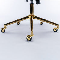 Velvet Home Office Chair- Beige Furniture Kings Warehouse 
