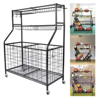 VERPEAK Ball Storage Rack VP-BSR-100-MR Kings Warehouse 