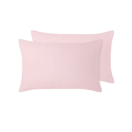 Vintage Design Homewares 100% Linen Pair of Standard Pillowcases Blush 48 x 73 cm Home & Garden Kings Warehouse 