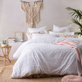 Vintage Design Homewares Betty White Quilt Cover Set Queen Home & Garden Kings Warehouse 