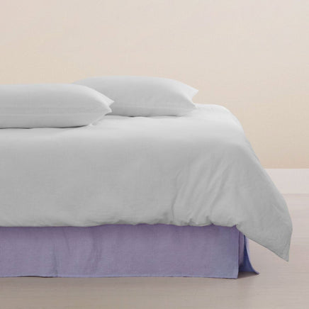 Vintage Design Homewares Lilac French Linen Valance King Home & Garden Kings Warehouse 