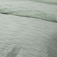 Vintage Design Homewares Malvern Sage Cotton Quilt Cover Set Queen Home & Garden Kings Warehouse 