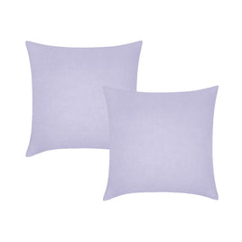 Vintage Design Homewares Pair of Lilac French Linen European Pillowcases 65 x 65cm Home & Garden Kings Warehouse 