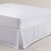 Vintage Design Homewares White French Linen Valance 35cm Wall Queen Home & Garden Kings Warehouse 