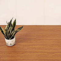 Vinyl Floor Tiles Self Adhesive Flooring African Mahogany Wood Grain 16 Pack 2.3SQM Furniture Kings Warehouse 