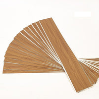 Vinyl Floor Tiles Self Adhesive Flooring African Mahogany Wood Grain 16 Pack 2.3SQM