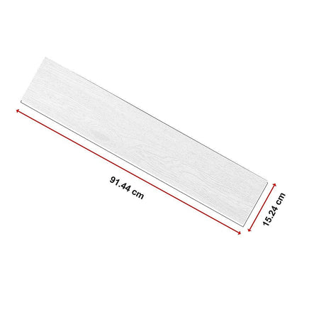 Vinyl Floor Tiles Self Adhesive Flooring Ramin Wood Grain 16 Pack 2.3SQM Furniture Kings Warehouse 