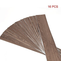 Vinyl Floor Tiles Self Adhesive Flooring Sapele Wood Grain 16 Pack 2.3SQM Furniture Kings Warehouse 