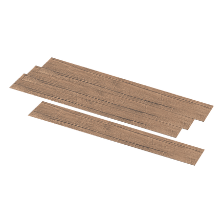 Vinyl Floor Tiles Self Adhesive Flooring Smoked Eucalyptus Wood Grain 16 Pack 2.3SQM Furniture Kings Warehouse 