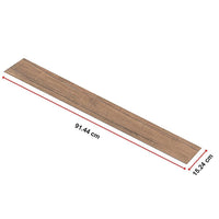 Vinyl Floor Tiles Self Adhesive Flooring Smoked Eucalyptus Wood Grain 16 Pack 2.3SQM Home & Garden Kings Warehouse 