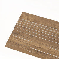 Vinyl Floor Tiles Self Adhesive Flooring Smoked Eucalyptus Wood Grain 16 Pack 2.3SQM