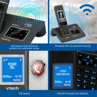 VTech 15951 Twin DECT 6.0 Cordless Home Phone w Video Doorbell Answering Machine Kings Warehouse 
