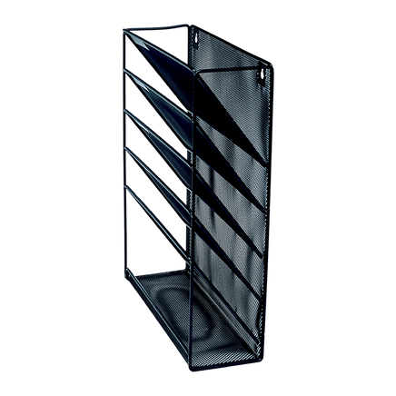 Wall Mount 6 Pocket Hanging File Sorter Organizer Folder Holder Rack Storage Home & Garden Kings Warehouse 