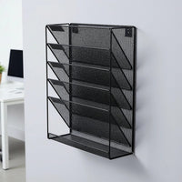 Wall Mount 6 Pocket Hanging File Sorter Organizer Folder Holder Rack Storage Home & Garden Kings Warehouse 