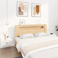 Wall-mounted Bedside Cabinets 2 pcs High Gloss White 50x36x25cm