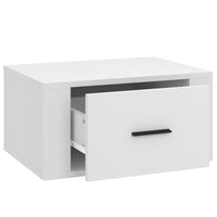 Wall-mounted Bedside Cabinets 2 pcs White 50x36x25 cm Kings Warehouse 