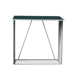 Wallaroo Wood Storage Shed Galvanized Steel - Green Kings Warehouse 