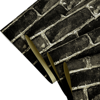Wallpaper Faux Vintage Brick Pattern Wall Paper Roll Kings Warehouse 