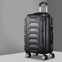 Wanderlite 20" 55cm Luggage Trolley Travel Suitcase Set Hard Case Lightweight Strap Home & Garden Kings Warehouse 