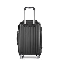 Wanderlite 24 Inch Luggage with TSA Lock Spinner Travel Suitcase Carry On Hard Shell Luggage Case Black Home & Garden Kings Warehouse 