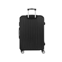 Wanderlite 28" 75cm Luggage Trolley Travel Suitcase Carry On Storage TSA Hardshell Black Home & Garden Kings Warehouse 