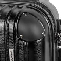 Wanderlite 28 Inch Luggage with TSA Lock Spinner Carry On Hard Shell Travel Suitcase Luggage Case Black Home & Garden Kings Warehouse 