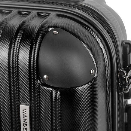 Wanderlite 28 Inch Luggage with TSA Lock Spinner Carry On Hard Shell Travel Suitcase Luggage Case Black Home & Garden Kings Warehouse 
