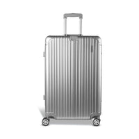 Wanderlite 28 Inch Luggage with TSA Lock Stainless�Steel�Wrapped�Corners Hard Shell Travel Suitcase Luggage Case Silver Home & Garden Kings Warehouse 