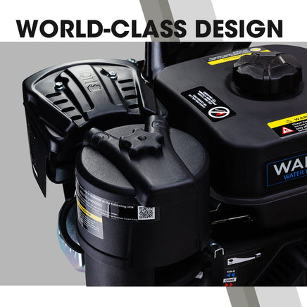 WARTON 8HP 3 Petrol Trash Water Transfer Pump Pressure Firefighting Irrigation Kings Warehouse 