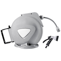 Water Hose Reel 10M Retractable Auto Rewind Garden Spray Gun Home & Garden Kings Warehouse 