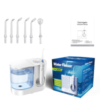 Water Jet Dental Flosser 1000ml White - Electric Oral Pressure Irrigator Home & Garden Kings Warehouse 