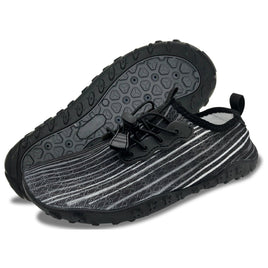 Water Shoes for Men and Women Soft Breathable Slip-on Aqua Shoes Aqua Socks for Swim Beach Pool Surf Yoga (Black Size US 10.5) Kings Warehouse 