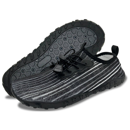 Water Shoes for Men and Women Soft Breathable Slip-on Aqua Shoes Aqua Socks for Swim Beach Pool Surf Yoga (Black Size US 10.5) Kings Warehouse 